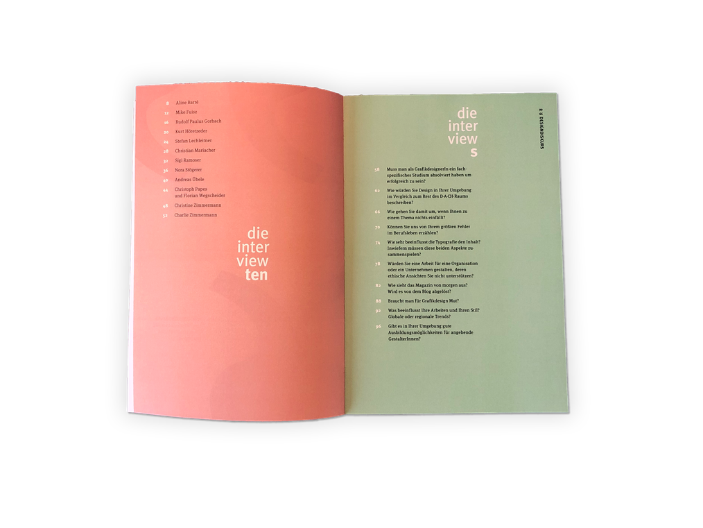 Table of contents